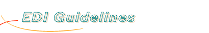[EDI Guidelines]